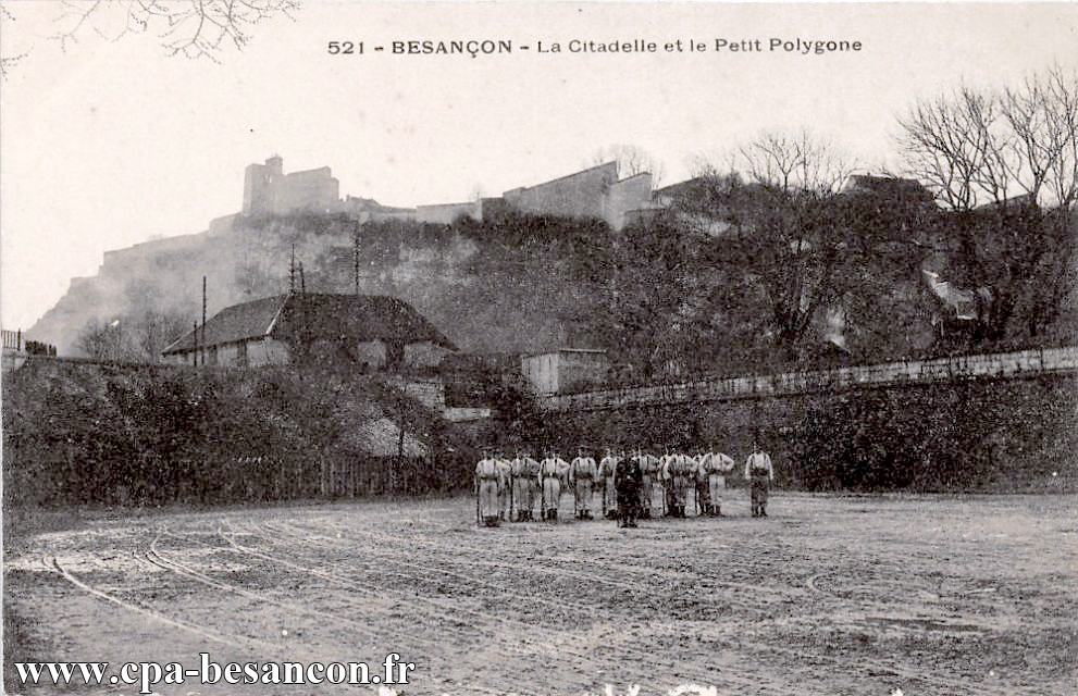 521 - BESANÇON - La Citadelle et le Petit Polygone